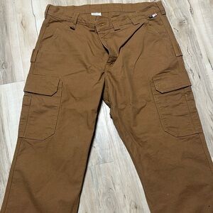 Duluth Trading relaxed fit cargo FR pants size 42 x 30